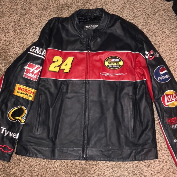 Wilson Leather Nascar Jacket 